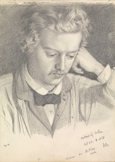 "Portret Artura autorstwa John Brett
