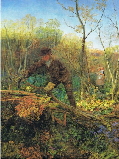 żywopłot autorstwa John Brett