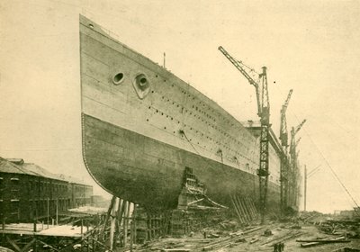 „Aquitania na giełdzie”, ok. 1930. autorstwa John Brown and Company