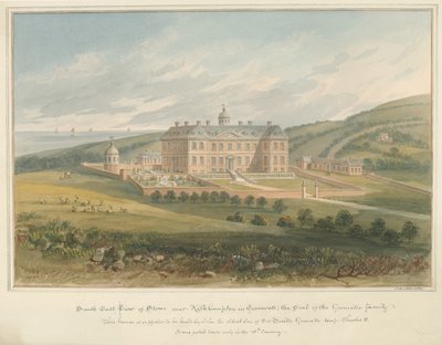 Kornwalia – Kilkhampton – Stowe autorstwa John Buckler