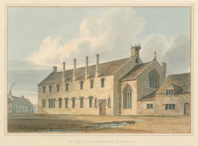 Dorset - Sherborne - Dom Jałmużny, 1802 autorstwa John Buckler
