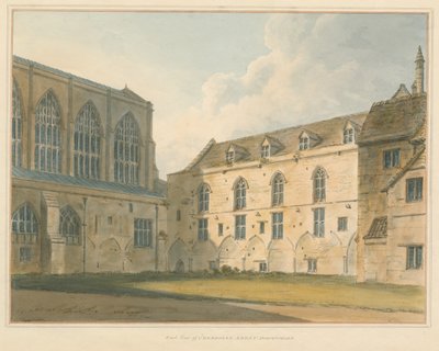 Dorset - Opactwo Sherborne autorstwa John Buckler