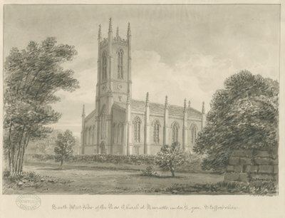 Newcastle-under-Lyme – „Św. Jerzego” autorstwa John Buckler