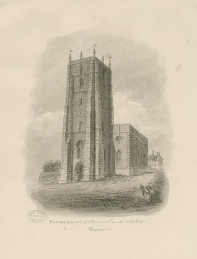 Newcastle-under-Lyme - "Św. Idzie opat" autorstwa John Buckler
