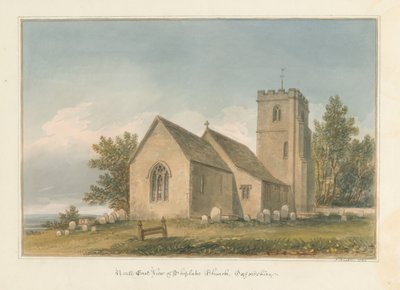 Oxfordshire – Kościół Shiplake, 1830 autorstwa John Buckler