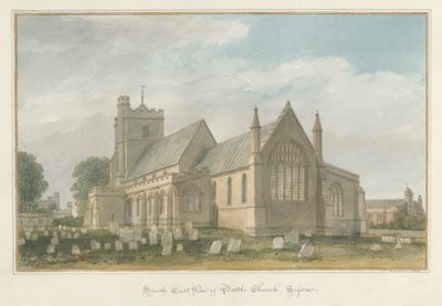Sussex - Kościół Bitewny, 1824 autorstwa John Buckler
