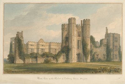 Sussex - Cowdray House, 1825 autorstwa John Buckler