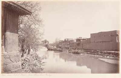 Widok na rzekę Kabul autorstwa John Burke