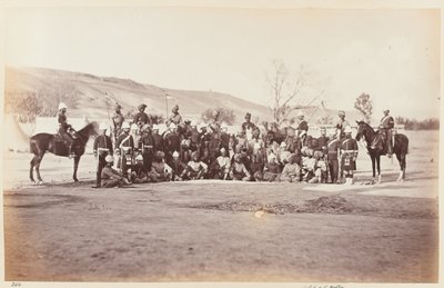 ?Asystent generalny z marszałkiem marszałkiem i sztabem?, 1879 circa autorstwa John Burke