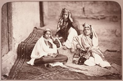 Dziewczęta Nautch, Kabul, 1879 autorstwa John Burke