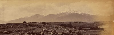 Panorama Safed Koh od Khyber do Shutar Gardan autorstwa John Burke