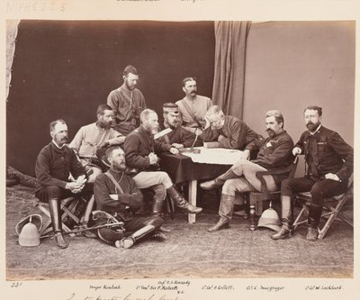 Grupa Kwatermistrza Generalnego, luty 1880 autorstwa John Burke