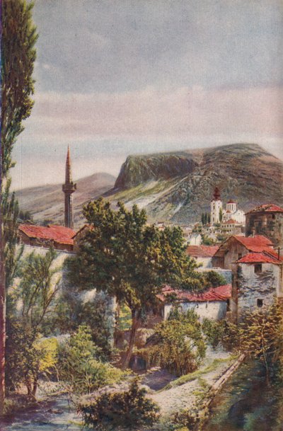 "Bośnia...", ok. 1920 r. autorstwa John Bushby