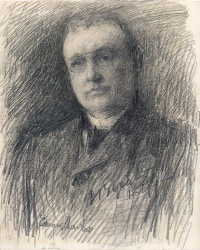 Edward Martyn (1859-1923), filantrop i dramatopisarz autorstwa John Butler Yeats