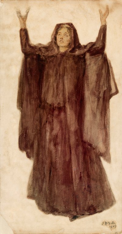 Maude Gonne McBride autorstwa John Butler Yeats