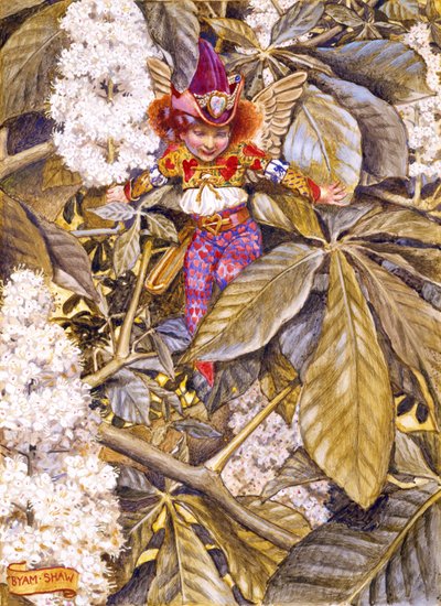 Amorki Rozrywka (wc, gwasz na papierze) autorstwa John Byam Liston Shaw