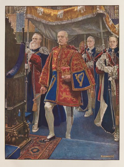 Koronacja króla Edwarda VII autorstwa John Byam Liston Shaw