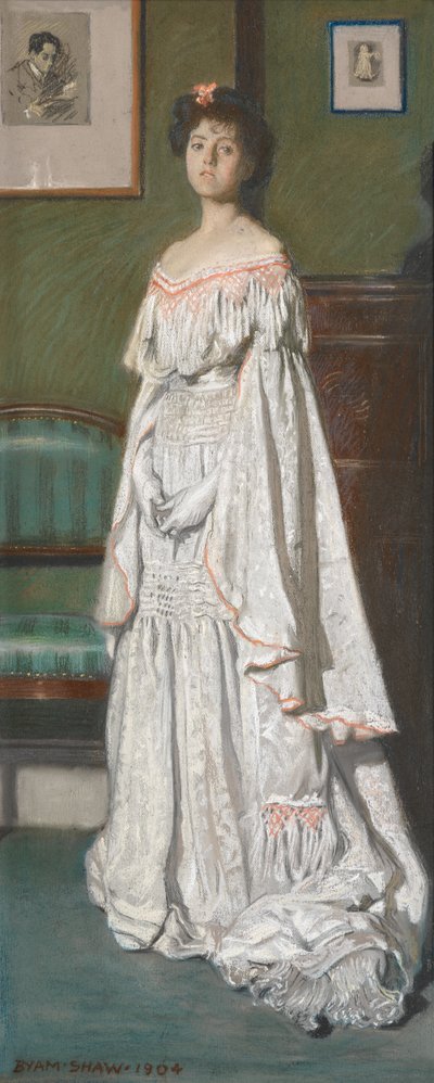 Pani Paul Konody [Isabel Codrington] autorstwa John Byam Liston Shaw