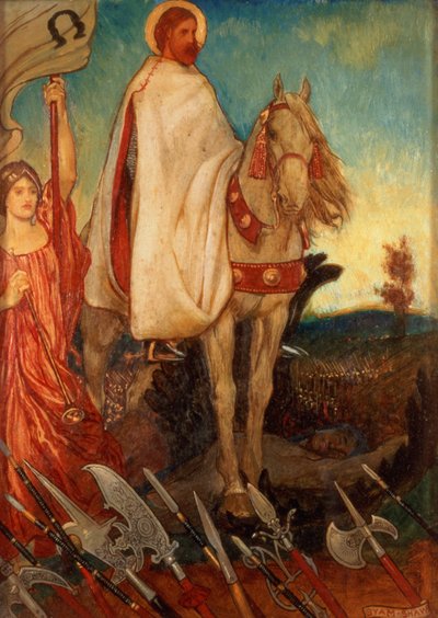 Droga na Kalwarię (panel) autorstwa John Byam Liston Shaw