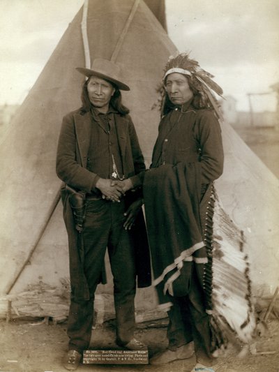 Czerwona chmura i amerykański koń, 1891 autorstwa John C. H. Grabill
