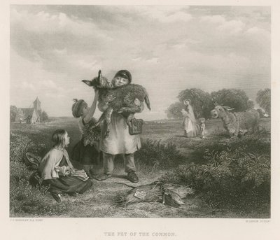Zwierzak z Common autorstwa John Callcott Horsley