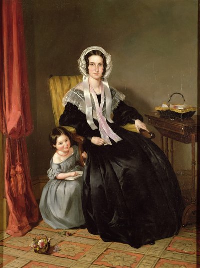 Lekcja czytania autorstwa John Callcott Horsley