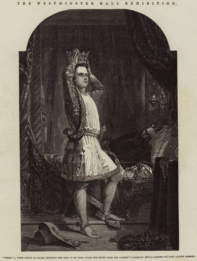 Wystawa w Westminster Hall autorstwa John Callcott Horsley