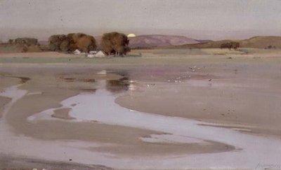 Kindle Mill, Moonris autorstwa John Campbell Mitchell