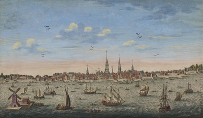 Filadelfia z perspektywy wschodniej, 1778 autorstwa John Carwitham