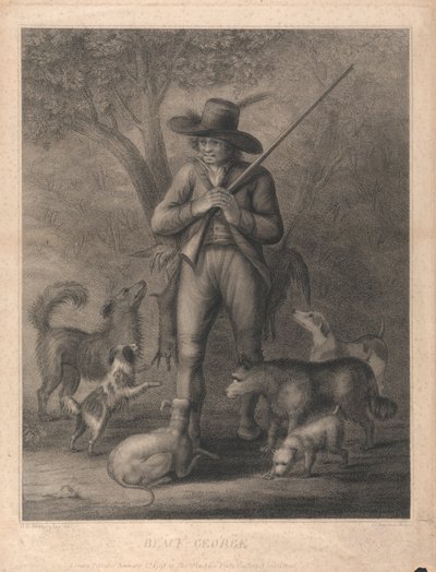 Czarny-George autorstwa John Chapman