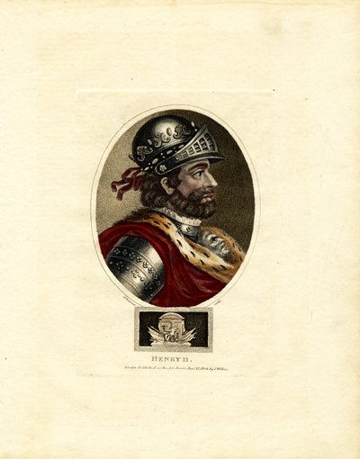 Henryk II, król Anglii autorstwa John Chapman