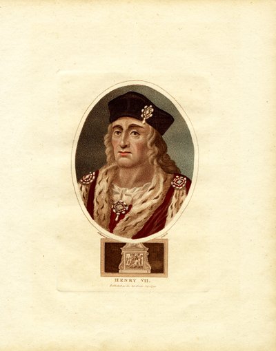 Portret Henryka VII Angielskiego autorstwa John Chapman