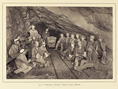 "Croust Time", kopalnia East Pool autorstwa John Charles Burrow