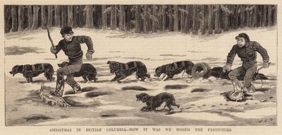 Boże Narodzenie w Kolumbii Brytyjskiej, czyli jak to się stało, że przegapiliśmy święta autorstwa John Charles Dollman