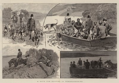 Jednodniowe polowanie na młode w Pembrokeshire autorstwa John Charlton