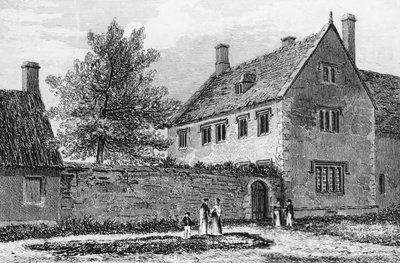 Gimnazjum w Adderbury, Oxfordshire autorstwa John Chessell Buckler
