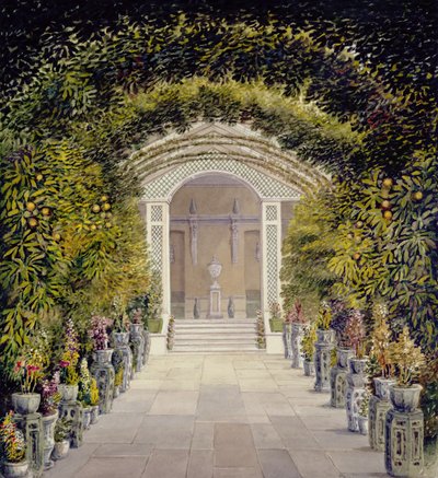 Konserwatorium w Bromley Hill, Kent autorstwa John Chessell Buckler