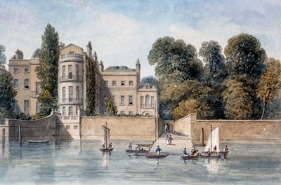 Schody Whitehall autorstwa John Chessell Buckler