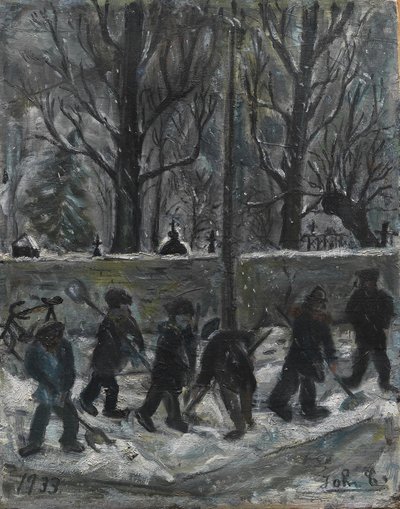 Odśnieżanie autorstwa John Christensen