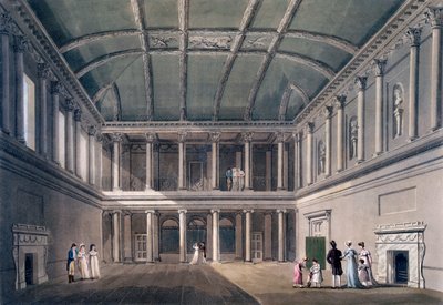 Łaźnia, Sala Koncertowa, wyd. 1805. autorstwa John Claude Nattes