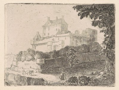 Zamek Dalhousie I autorstwa John Clerk, of Eldin