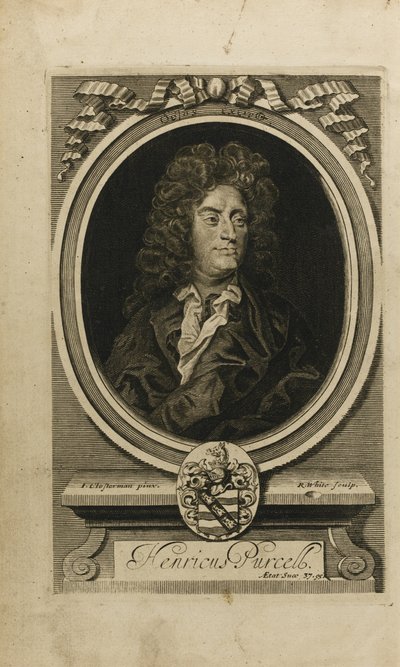 Portret kompozytora Henry Purcella 1659-1695, 1702 autorstwa John Closterman