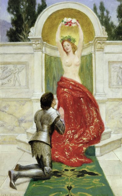 Tannhauser w Wenusburgu, 1901 (patrz także 15172) autorstwa John Collier