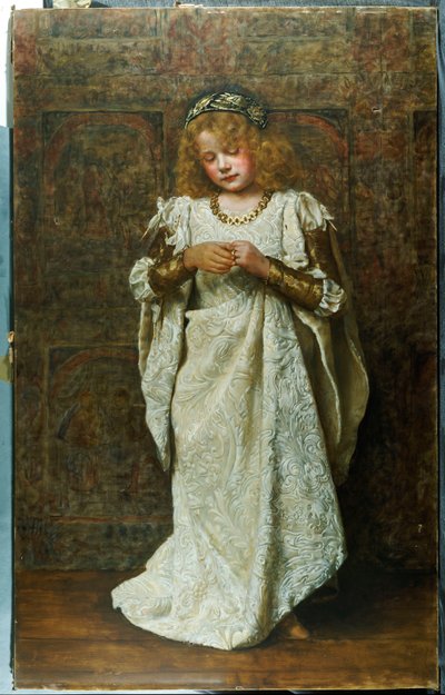 Dziecko panna młoda, 1883 autorstwa John Collier