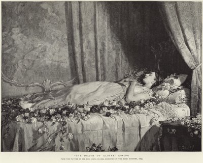 Śmierć Albina autorstwa John Collier