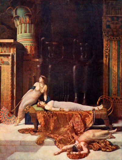 Śmierć Kleopatry, 1890. autorstwa John Collier