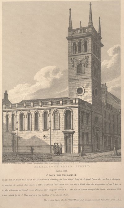 All Hallows Chleb Ulica autorstwa John Coney
