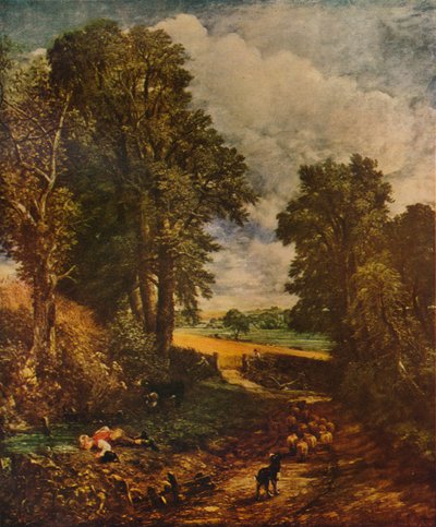 „Pole kukurydzy”, 1826, 1932. Artyści: John Constable, Solomon Charles Kaines Smith. autorstwa John Constable, Solomon Charles Kaines Smith