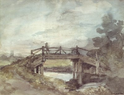 Most na rzece Stour autorstwa John Constable