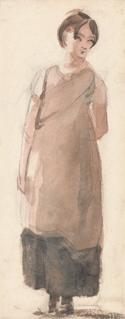 Wiejska dziewczyna w Krainie Jezior autorstwa John Constable